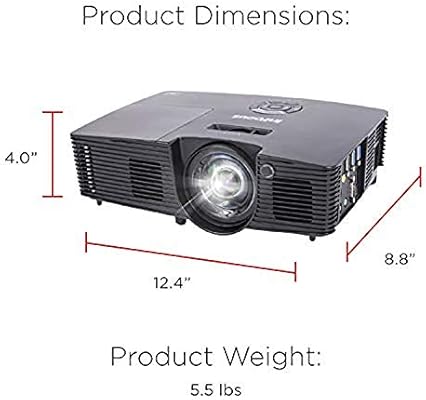 Infocus DLP WXGA 3500 LUMENS 3D 2HDMI Video - Proyector (3500 ...