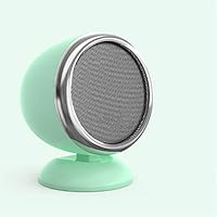 Over-Heat Protection Small electric heater office heating portable mini energy-saving fan [Mint Green]