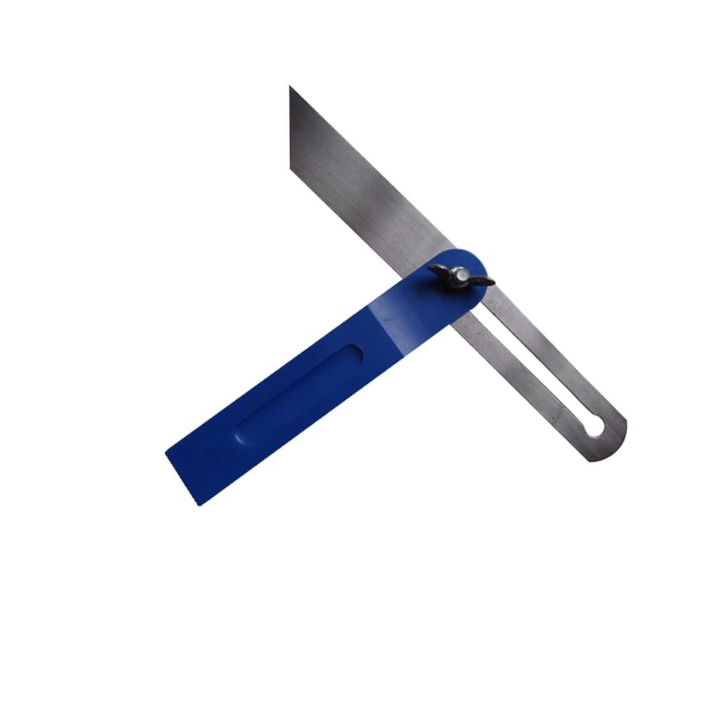 Sliding T-Bevel Gauge, 300mm Adjustable Carpentry Square Bevel Angle Rulers with Plastic Handle for Woodworking