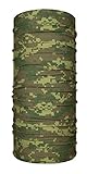 Digital Camo Seamless UPF 30 High Performance Moisture Wicking Bandana Made of 100% Polyester Microfiber by Hoo-rag®