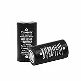 2 Pcs KeepPower Flat Top 18350 10A Discharge IMR 1200mAh 3.7V UH1835P Quality High Drain Li-ion Rechargeable Lithium Battery UH1835P