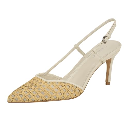 Calvin Klein Womens Juliesa Light Natural 7.5 Medium