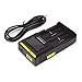 Nitecore D2 Intelligent Digi Charger - US PLUG BLACK LH0027203 with LCD Monitor for 26650 18650 16340 RCR123 14500 10400 AAAA AAA AA C Batteries