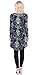 Popana Womens Long Sleeve Tunic Tops to Wear With Leggings Loose Fit Plus Size Dressy Casual Paisly Print Medium ST24