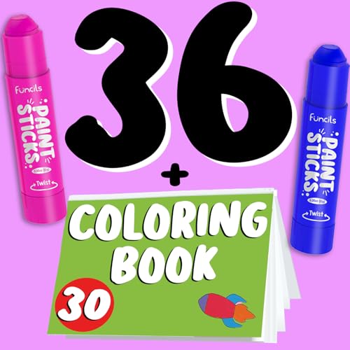 36 Colors + Coloring Book