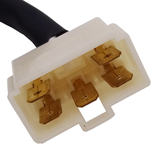 XLJOY 5 Wire On Off Ignition Key Switch for Chinese Gas Generator 170F 178FA 178F 186F 186FA