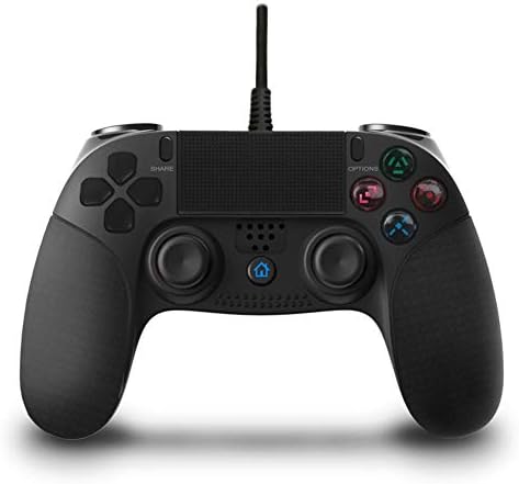 Wired PS4 Controller Joystick, JFUNE Pro Dual Vibration Shock Game Controller Gamepad for Playstation 4 & Playstation 3 & PC Windows Video Games