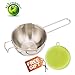 Double Boiler Pots for Chocolate Melting, Double Boiler Pots for Candle, Double Boiler Pot Stainless Steel for Soap Making, Chocolates Universal Melting Pot Bowl with Spout Soap for Candy Steamer