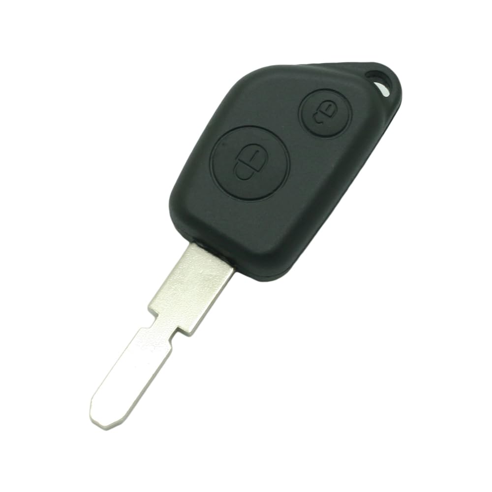 BROVACS Replacement Key Shell Compatible with PEUGEOT 306 406 2 Button Keyless Entry Remote Key Case Fob PG319C