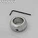 Stainless Steel Metal Testicle Ball, Scrotum Stretcher, Ball Weigh 09 oz Oval Shape