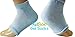 KidSole RX Gel Sports Sock for Kids with heel sensitivity from Severs Disease, Plantar Fasciitis. US Kid's Sizes 2-7 (Blue)