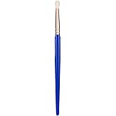 Bdellium Tools Professional Makeup Brush - Golden Triangle 751 Small Crease - With All-Vegan Synthetic Fibers, For Defining the Crease (Blue, 1pc)