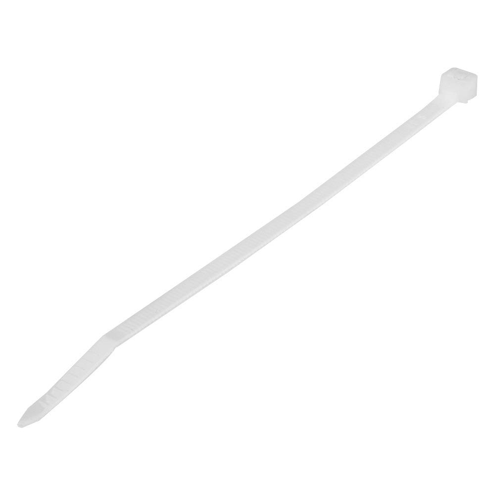 Poly Pool Pack of 100 White Cable Ties 2.5mm x 100mm PP0308
