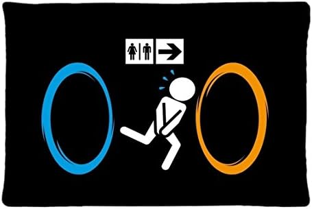 Funny Portal 2 Comics Pillowcase Cover Design For Custom Zippered Pillow Cases 20x30 (one side)