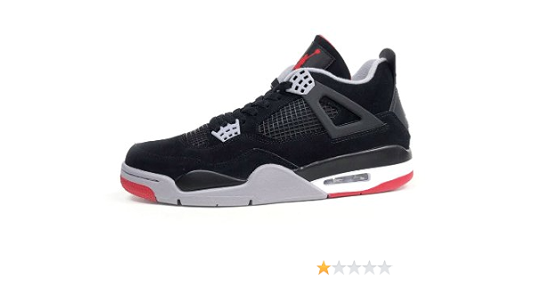 retro 4 red black