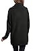 FIYOTE Women Button Down Long Sleeve Turtleneck Knit Hooded Cardigan Sweater Coat X-Large Size Black