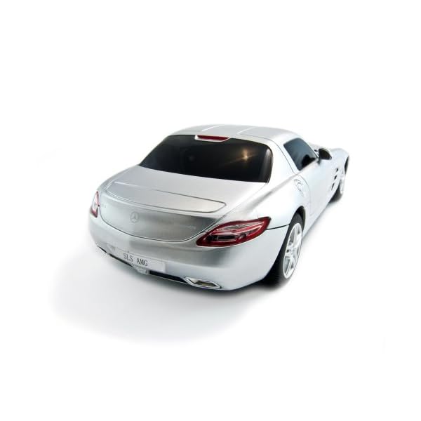 Mercedes Benz SLS AMG - RC ferngesteuertes Lizenz-Fahrzeug im Original-Design, Modell-Maßstab 1:24, Ready-to-Drive, Auto… – Bild 6