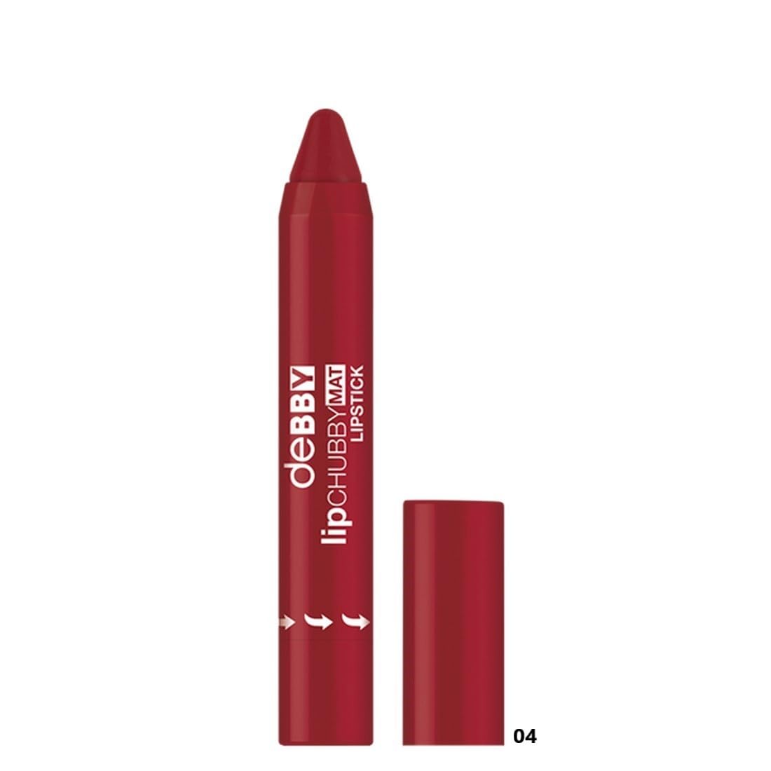 Debby lipCHUBBY Mat Lip Colour 04 Cherry