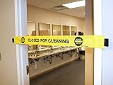 Dart's Goods Closed for Cleaning Sign! with Magnetic Ends! Folds Up for Easy Storage!