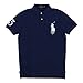 Polo Ralph Lauren Mens Big Pony Custom Slim Fit Mesh Polo Shirt