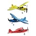 Glider Airplane Toys, Sacow Remote Control RC Helicopter Plane EPP Foam 2CH 2.4G Toy (Blue)