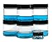 Clear 2 oz Plastic Jars with Black Lids (6 pk) with Balm Jar - PET Round Refillable Containers