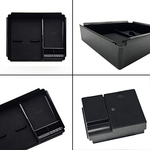 TeslaHome Car Center Console Drawer Armrest Storage Box Holder Container Glove Pallet Tray Compatible Model 3 - Thumbnail 4