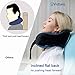 Victuna Upgrade Travel Neck Pillow, Snug Fit Memory Foam Travel Pillow, Thin Back, Soft& Comfortable for Airplane, Bus, Train, in Office, at Home, Washable Soft Velvet Cover