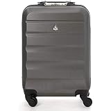 I I Aerolite 55cm Leichter 4 Rollen Handgepäck Trolley Koffer Bordgepaeck Kabinentrolley Reisekoffer Gepaeck Genehmigt Fuer Ryanair Easyjet Lufthansa Jet2 Und Vieles Mehr