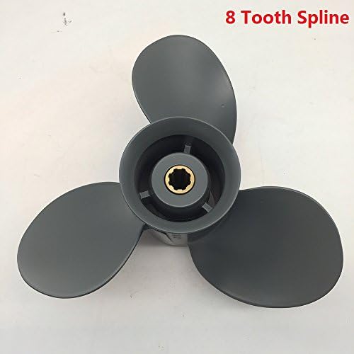 Propeller Aluminum For Honda Out-board 3 Blade DIA 9 1/4 Pitch 9 Outboard Marine 3-Blade Boat Propeller