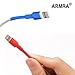 40pcs iPhone Cable Tube to Protect and Extend Life of Cord Decorate Repair Fix Broken Busted Charger Syncing Data Wire for iPhone X 8 7 6 Plus 5 SE iPad iPod Apple MFI Certified Lightning to USB Cable