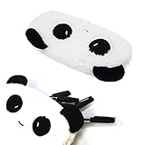 GTONEE Cute Cartoon Panda Soft Plush Stationery Pencil/Pen Bag Pouch, Pen Pencil Pouch Case, Zipper Coin Hand Purse Wallet, Cosmetic Bag, Mini Storage bag