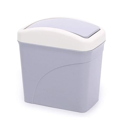 Bedroom Toilet With Lid Garbage Can Black Household Shake