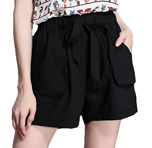 Vcansion Women's Leisure Mid-waisted
