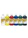 Handy Art Masters Washable Tempera Paint, 6-16 oz, 6 per Set