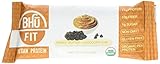 BHU Foods Fit Vegan Protein Bar, Peanut Butter Chocolate Chip, 12 Count