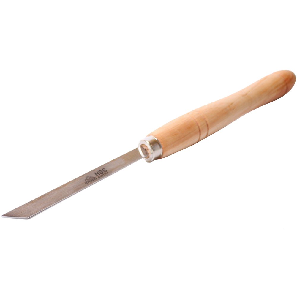 Stubai 705506 HSS Parting Tool with Hollow Grind, Silver/Beige, 15 x 6 mm