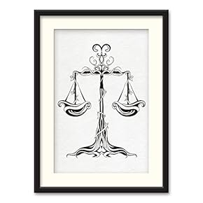 Black Paper Framed Canvas Wall Art...