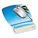 3M Fun Design Clear Gel Mouse Pad with Wrist Rest, 6.8 x 8.6, Beach Design