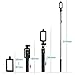 Selfie Stick, Iwotou Wired Extendable Selfie Stick U-Shape Monopod for iPhone 6s, 6, 6 Plus, 5 5s 4s, Samsung Galaxy S6,S6 Edge,S5 (Wired, Black)