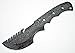 Whole Earth Supply Tactical Tracker Damascus Large Carbon Steel Blank Blade Survival Knives Knife Making