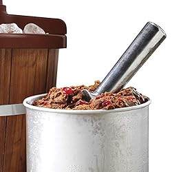 Nostalgia ICMW4NHDB 4-Quart Wood Bucket Ice Cream