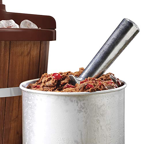 Nostalgia ICMW4NHDB 4Quart Wood Bucket Ice Cream Maker Pricepulse