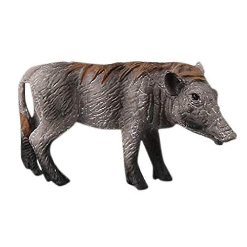LtrottedJ Educational Science Wild Boar Animal Model Ornament Figurine Toy for Kids Gift (C)