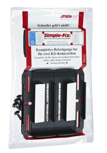 Utsch 0188100 Kennzeichenträger Simple-Fix