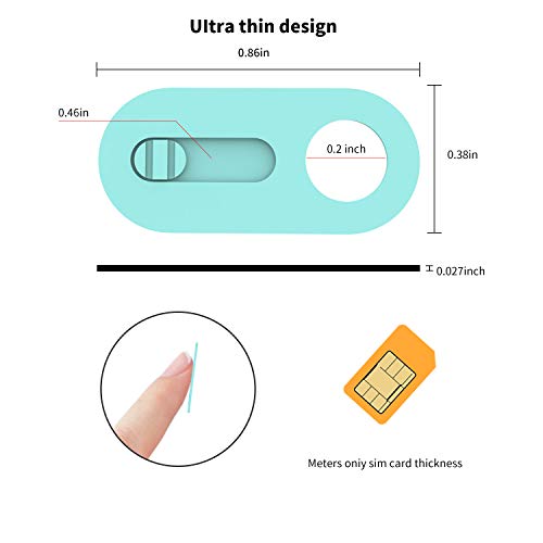 2 0+027inch+Computer+Smartphone+Securtiy+Green+2Pack