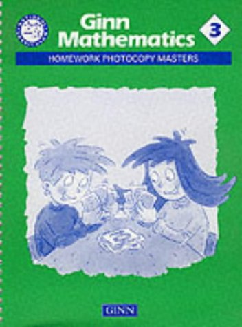 National Curriculum Ginn Mathematics 3 Homework Photocopy - 