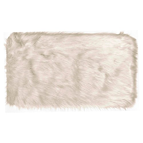 Home Dynamix Arctic Sheepskin Faux Fur Shag Accent Area Rug
