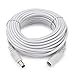 WildHD Power Extension Cable 33ft 2.1mm x 5.5mm Compatible with 12V DC Adapter Cord for CCTV Security Camera IP Camera Standalone DVR (33ft,DC5.5mm Plug White) primary