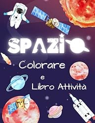 Spazio Colorare e Libro Attività: Pianeti Sistema